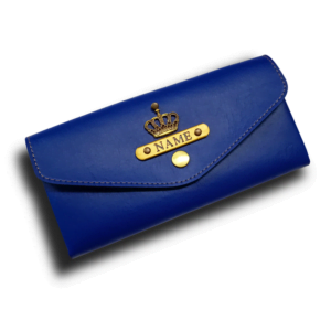Personalised Women’s Wallet – Royal Blue