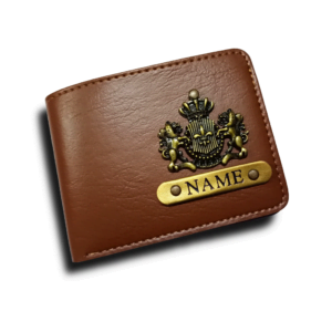 Personalised Men’s Wallet – Tan Brown