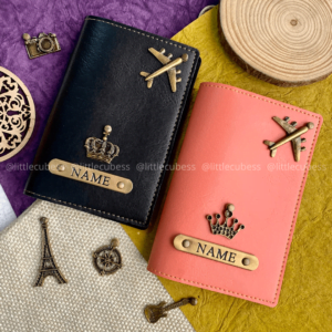 Personalised Couple Passport Cover