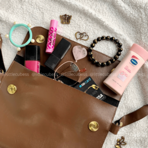 Personalised Ladies Sling Bag – Dark Brown