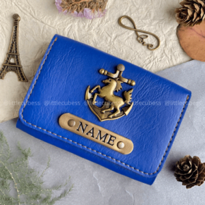 Personalised Visiting Card Holder – Royal Blue