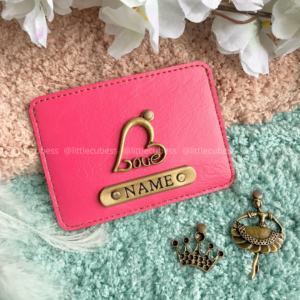 Personalised Card Holder (Money Wallet)-Pink