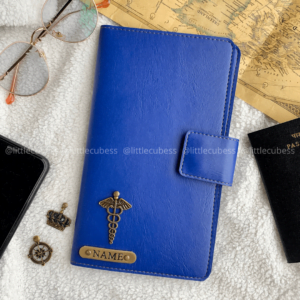 Personalised Family Passport Holder – Royal Blue