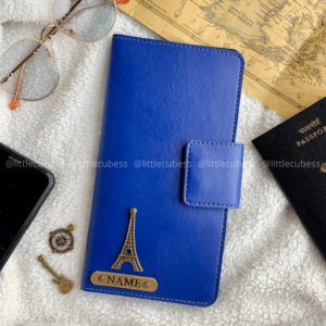 Personalised Travel Wallet – Royal Blue