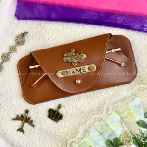 Personalised Sunglass Cover – Tan Brown