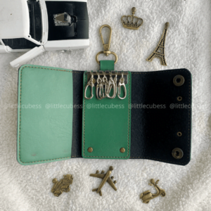 Personalised Key Pouch – Green