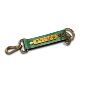 Personalised Keychain 2 Sided – Green