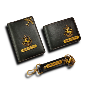 Passport Cover & Men’s wallet & Keychain 2 Side Combo